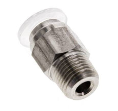 6mm x R1/8'' Steckverschraubung mit Außengewinde Edelstahl/PA EPDM/PTFE