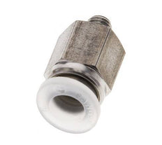 6mm x M 5 Steckverschraubung mit Außengewinde PA/Edelstahl EPDM