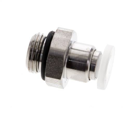 4mm x G1/8'' Steckverschraubung mit Außengewinde PA/Edelstahl EPDM