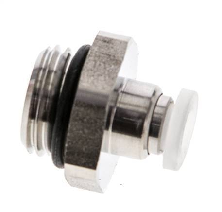 4mm x G1/4'' Push-in Fitting with Male Threads PA/Stainless Steel EPDM
