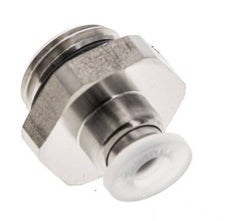 4mm x G1/4'' Push-in Fitting with Male Threads PA/Stainless Steel EPDM