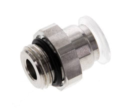 8mm x G1/4'' Steckverschraubung mit Außengewinde PA/Edelstahl EPDM