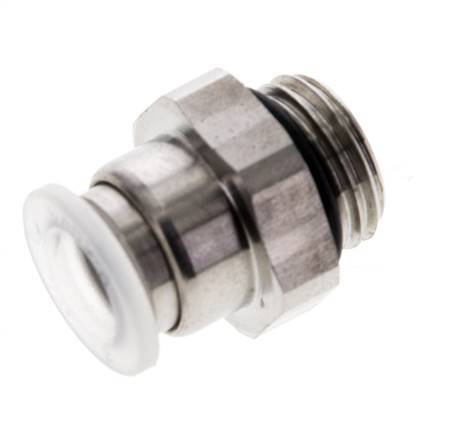 8mm x G1/4'' Steckverschraubung mit Außengewinde PA/Edelstahl EPDM