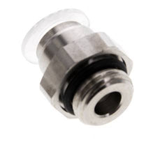 8mm x G1/4'' Steckverschraubung mit Außengewinde PA/Edelstahl EPDM