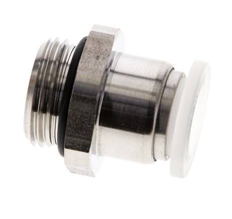 10mm x G3/8'' Steckverschraubung mit Außengewinde PA/Edelstahl EPDM