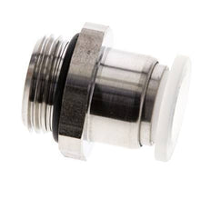 10mm x G3/8'' Steckverschraubung mit Außengewinde PA/Edelstahl EPDM