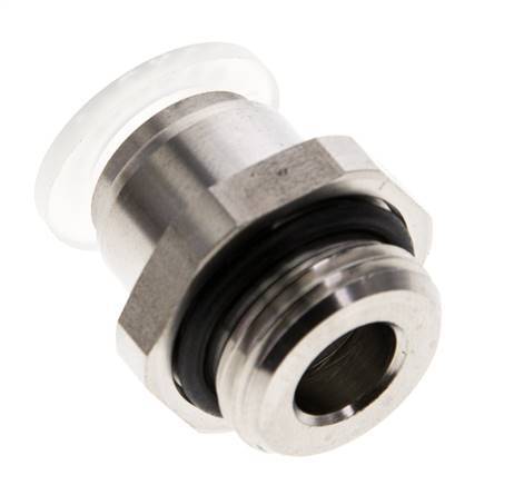 10mm x G3/8'' Steckverschraubung mit Außengewinde PA/Edelstahl EPDM