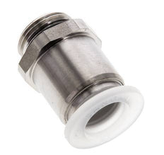 12mm x G3/8'' Steckverschraubung mit Außengewinde PA/Edelstahl EPDM