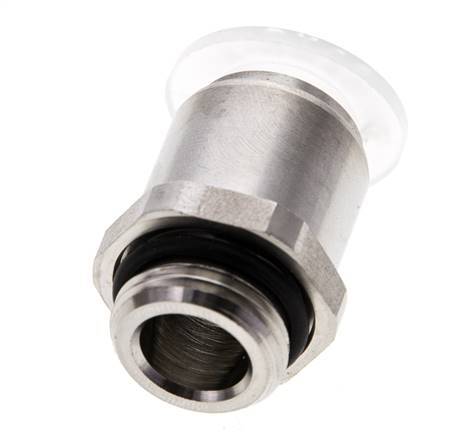 12mm x G3/8'' Steckverschraubung mit Außengewinde PA/Edelstahl EPDM