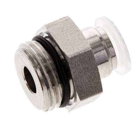 10mm x G1/2'' Steckverschraubung mit Außengewinde PA/Edelstahl EPDM