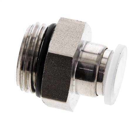 10mm x G1/2'' Steckverschraubung mit Außengewinde PA/Edelstahl EPDM