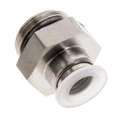 10mm x G1/2'' Steckverschraubung mit Außengewinde PA/Edelstahl EPDM
