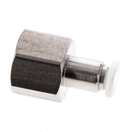 4mm x G1/4'' Steckverschraubung mit Innengewinde Edelstahl/PA EPDM/PTFE