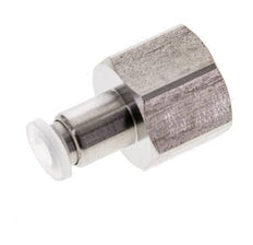 4mm x G1/4'' Steckverschraubung mit Innengewinde Edelstahl/PA EPDM/PTFE