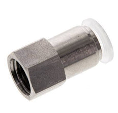 10mm x G1/4'' Steckverschraubung mit Innengewinde Edelstahl/PA EPDM/PTFE