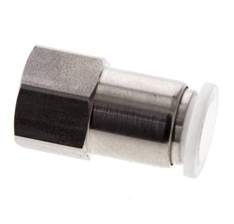10mm x G1/4'' Steckverschraubung mit Innengewinde Edelstahl/PA EPDM/PTFE