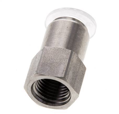 10mm x G1/4'' Steckverschraubung mit Innengewinde Edelstahl/PA EPDM/PTFE