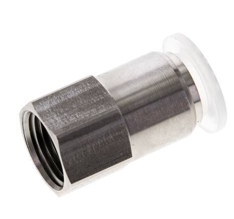 12mm x G3/8'' Steckverschraubung mit Innengewinde Edelstahl/PA EPDM/PTFE