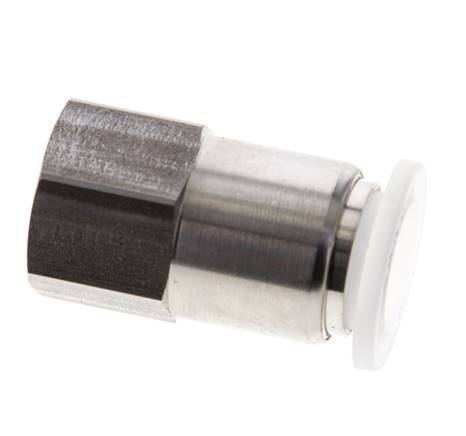 12mm x G3/8'' Steckverschraubung mit Innengewinde Edelstahl/PA EPDM/PTFE