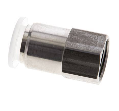 12mm x G3/8'' Steckverschraubung mit Innengewinde Edelstahl/PA EPDM/PTFE