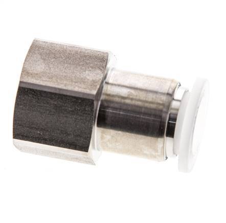 12mm x G1/2'' Steckverschraubung mit Innengewinde Edelstahl/PA EPDM/PTFE