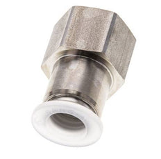 12mm x G1/2'' Push-in Fitting with Female Threads Stainless Steel/PA EPDM/PTFE