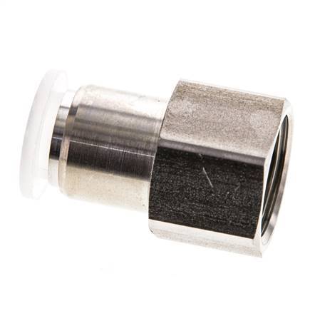 12mm x G1/2'' Steckverschraubung mit Innengewinde Edelstahl/PA EPDM/PTFE