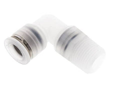 10mm x R3/8'' 90deg Winkel Steckverschraubung mit Außengewinde Messing FKM drehbar