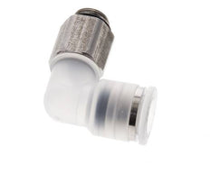 8mm x G1/8'' 90Grad Winkel-Steckverschraubung mit Außengewinde PA/Edelstahl EPDM drehbar