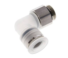 12mm x G3/8'' 90Grad Winkel-Steckverschraubung mit Außengewinde PA/Edelstahl EPDM drehbar