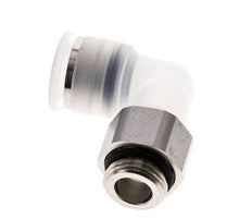 12mm x G3/8'' 90Grad Winkel-Steckverschraubung mit Außengewinde PA/Edelstahl EPDM drehbar