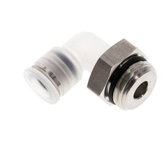 10mm x G1/2'' 90deg Winkel-Steckverschraubung mit Außengewinde PA/Edelstahl EPDM drehbar