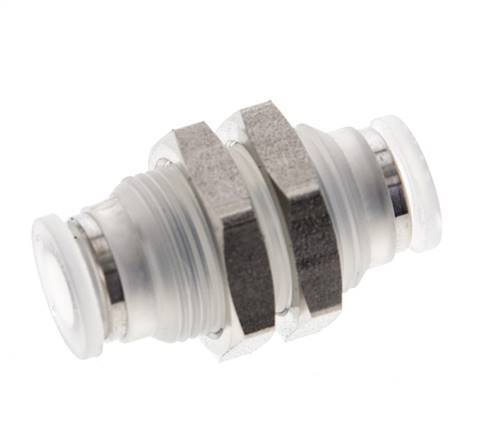 6mm Steckverschraubung PA EPDM/PTFE Bulkhead