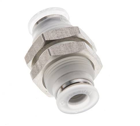 6mm Steckverschraubung PA EPDM/PTFE Bulkhead