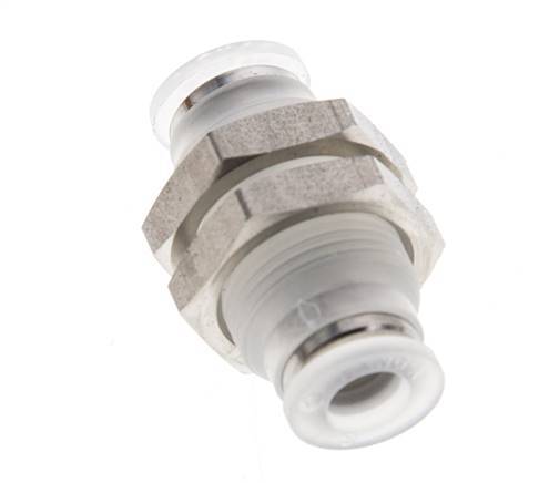 6mm Steckverschraubung PA EPDM/PTFE Bulkhead