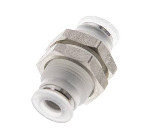 6mm Steckverschraubung PA EPDM/PTFE Bulkhead