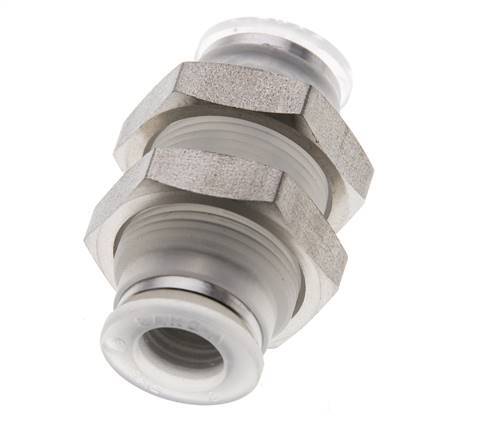 8mm Steckverschraubung PA EPDM/PTFE Bulkhead