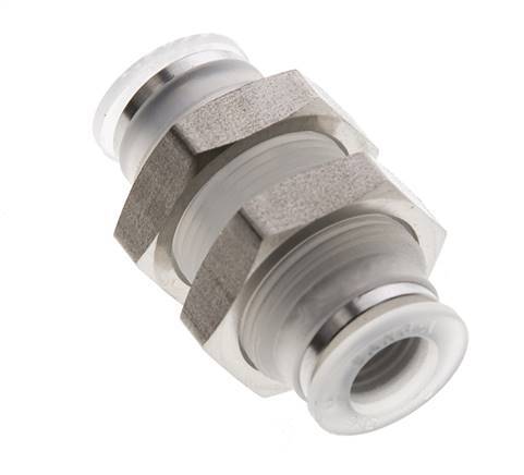 8mm Steckverschraubung PA EPDM/PTFE Bulkhead