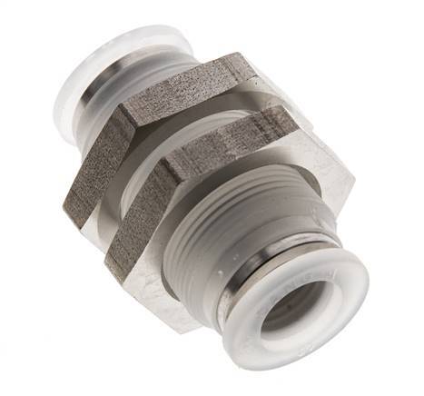 10mm Steckverschraubung PA EPDM/PTFE Bulkhead