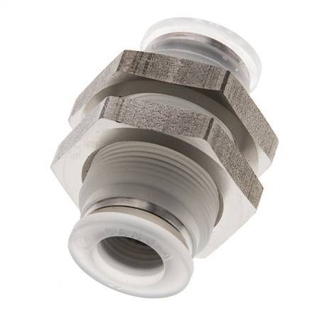 10mm Steckverschraubung PA EPDM/PTFE Bulkhead