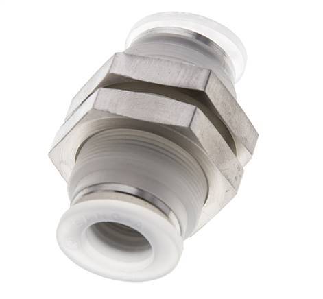 12mm Steckverschraubung PA EPDM/PTFE Bulkhead