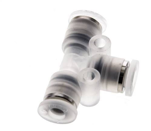 4mm T-Stück Steckverschraubung PA 66 NBR
