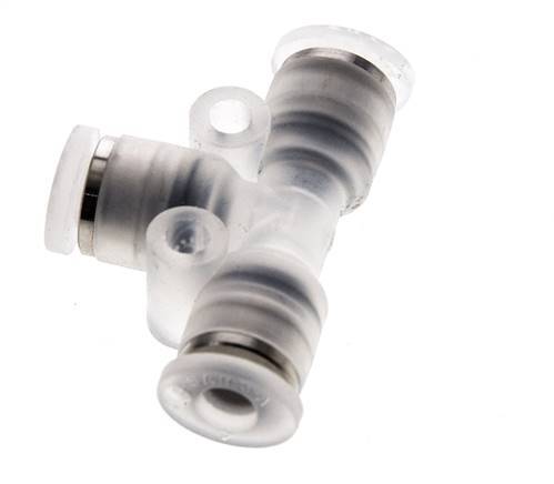 4mm T-Stück Steckverschraubung PA 66 NBR