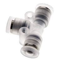 4mm T-Stück Steckverschraubung PA 66 NBR