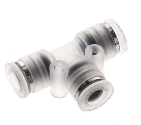 6mm T-Stück Steckverschraubung PA 66 NBR