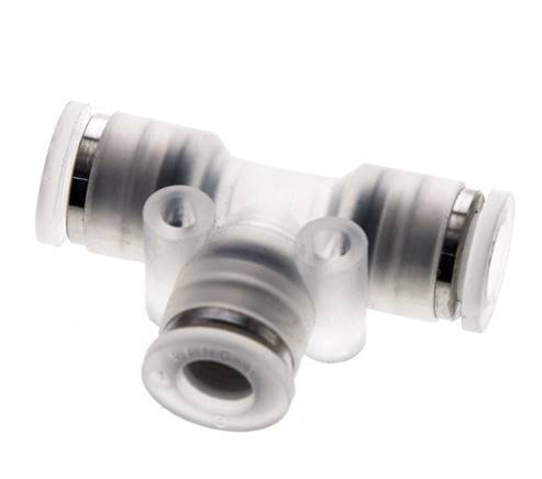 6mm T-Stück Steckverschraubung PA 66 NBR