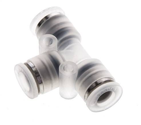 6mm T-Stück Steckverschraubung PA 66 NBR