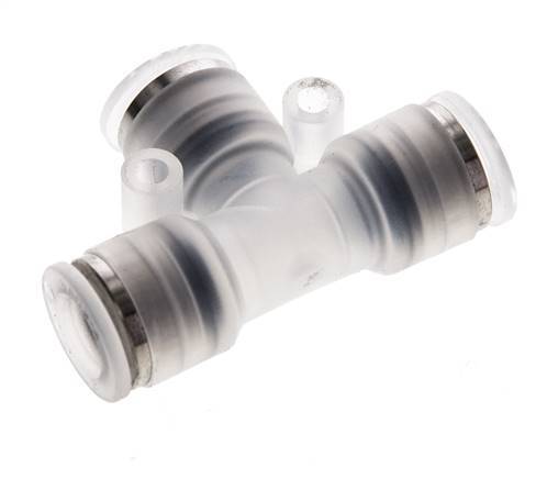 8mm Tee Push-in Fitting PA EPDM FDA