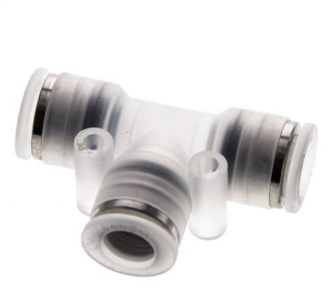 8mm T-Stück Steckverschraubung PA 66 NBR