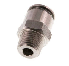 6mm x R1/8'' Steckverschraubung mit Außengewinde Edelstahl FKM